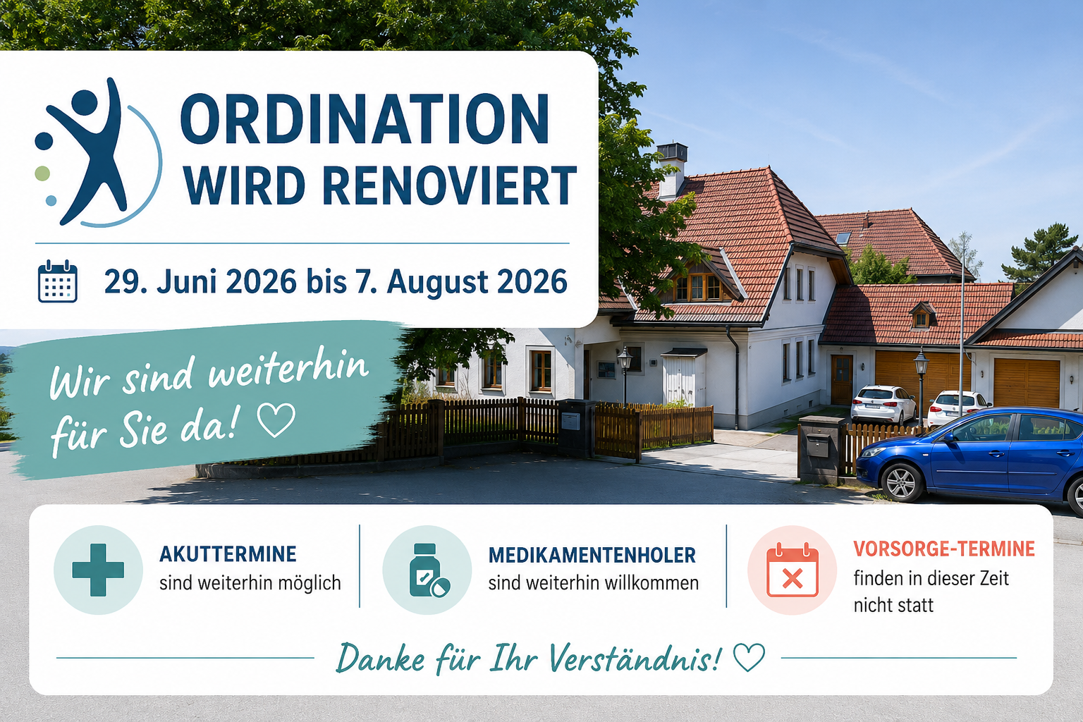 Renovierung des Standorts Neustadtl von Dr. Freynhofer